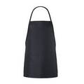 F66 Signature Black No Pocket Water Repellent Bib Apron